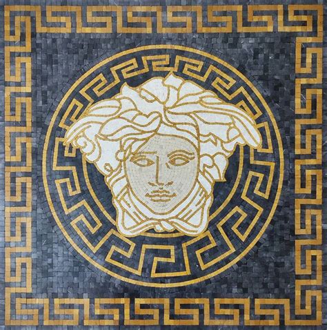 versace medusa mosaic